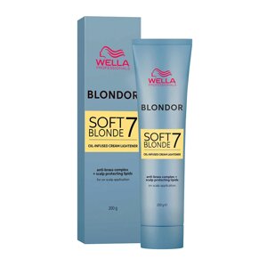 Wella Soft Blonde Cream - мягкий крем для блондирования, 200 мл.