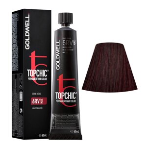 Goldwell Topchic 6RV MAX - стойкая крем-краска, 60мл.