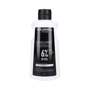 Goldwell System Developer Lotion 6% 20Vol (for Topchic & Oxycur) - Окислитель для краски, 1000мл.