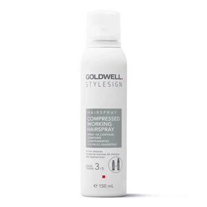 Goldwell 150 мл. StyleSign Compressed Working Hairspray - концентрированный спрей для блеска волос.