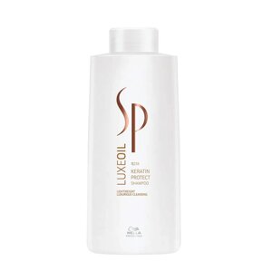 Wella SP Luxe Oil Keratine Protect Shampoo - кератиновый защитный шампунь, 1000 мл.