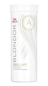 Wella Blondor Freelights - белая осветляющая пудра, 400 гр.