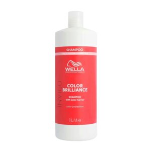 Wella Invigo Brilliance Fine Shampoo - шампунь для защиты цвета для нормальных волос, 1000 мл.