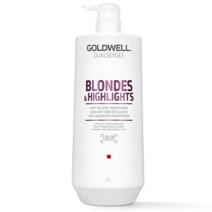 Blondes & Highlights Conditioner - кондиционер против желтизны волос, 1000 мл. (дефект бутылки, дозатора)
