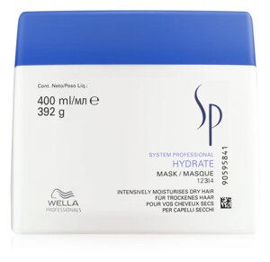 Wella SP Hydrate Mask - увлажняющая маска для сухих и нормальных волос, 400 мл.