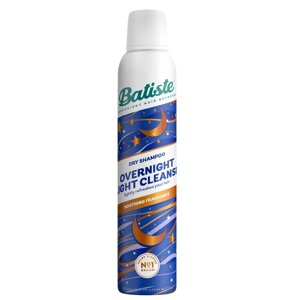 Batiste Overnight Light Cleanse - сухой шампунь для сухих, обезвоженных волос, 200 мл. (вышел срок годности, до 12.2024)