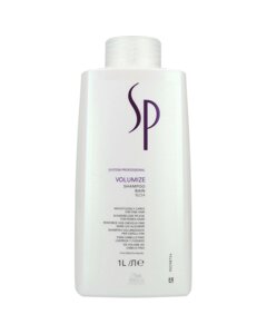 Wella SP Volumize Shampoo - шампунь для придания объема с укрепляющим действием, 1000 мл.