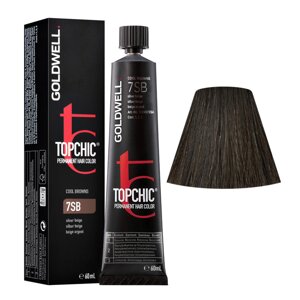 Goldwell Topchic 7SB - стойкая крем-краска, 60мл. (мятая коробочка)