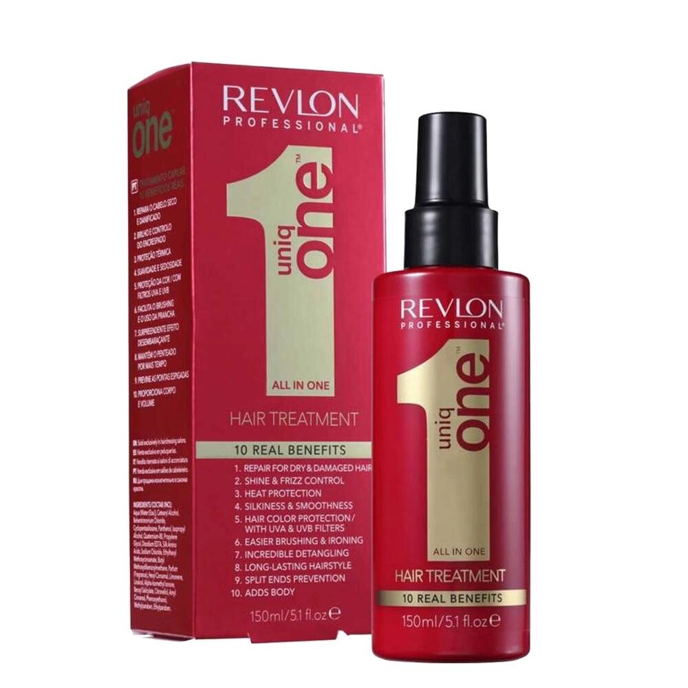 Revlon Uniq ONE All in One Treatment Classic - несмываемая маска-спрей Ревлон, 150 мл. от компании Интернет-магазин "Well-cosmetics" - фото 1