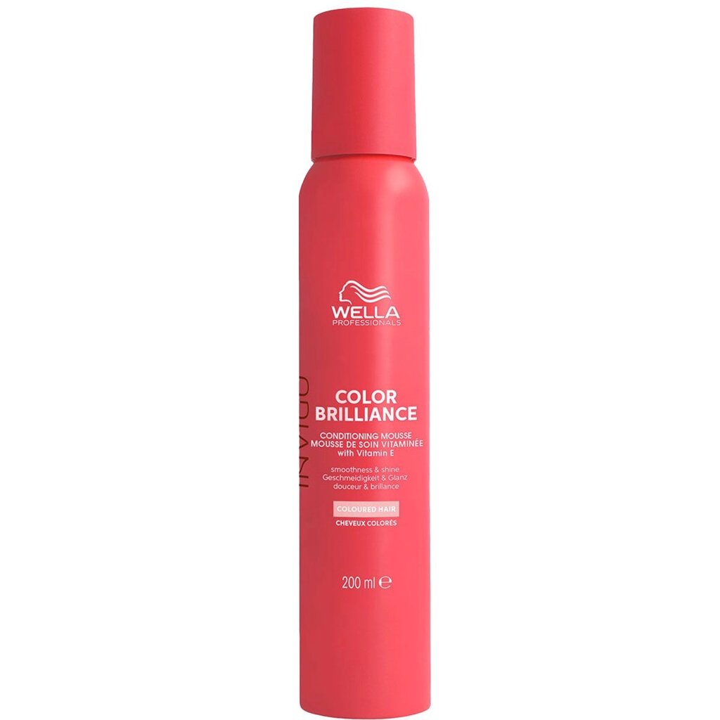 Wella 200 мл. Color Brilliance Vitamin Conditioning Mousse - витаминный мусс-кондиционер. от компании Интернет-магазин "Well-cosmetics" - фото 1