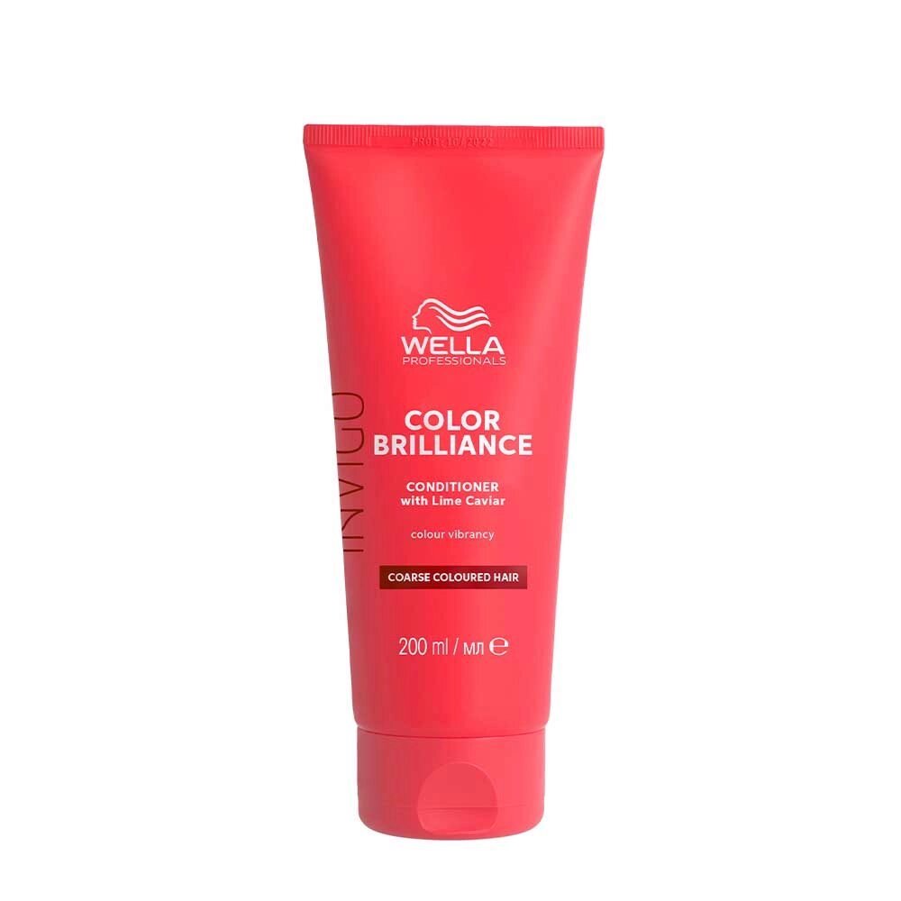 Wella 200 мл. Invigo Color Brilliance Coarse Vibrant Color Conditioner - кондиционер для жестких окрашенных волос. от компании Интернет-магазин "Well-cosmetics" - фото 1