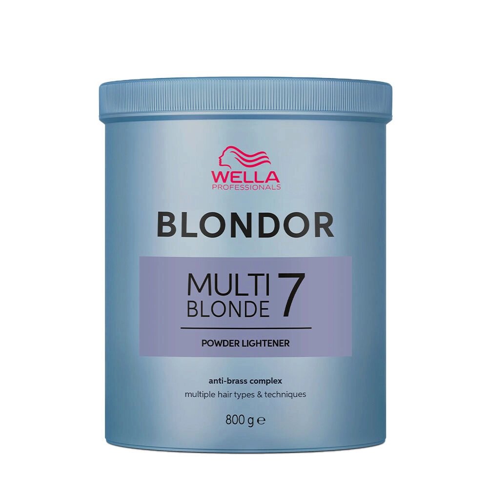 Wella Blondor Multi Blonde 7 Powder - порошок для обесцвечивания волос, 800 гр. от компании Интернет-магазин "Well-cosmetics" - фото 1