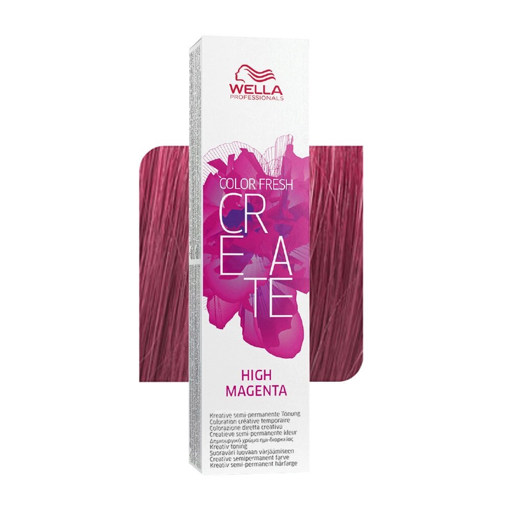 Wella Color Fresh Create High Magenta - безаммиачный полустойкий краситель, 60 мл. от компании Интернет-магазин "Well-cosmetics" - фото 1