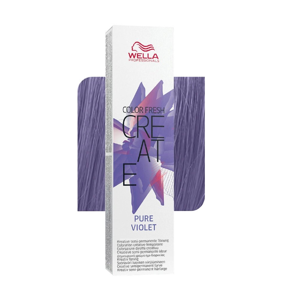 Wella Color Fresh Create Pure Violet - безаммиачный полустойкий краситель, 60 мл. от компании Интернет-магазин "Well-cosmetics" - фото 1