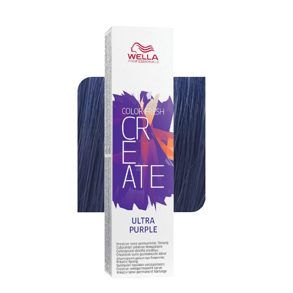 Wella Color Fresh Create Ultra Purple - безаммиачный полустойкий краситель, 60 мл. от компании Интернет-магазин "Well-cosmetics" - фото 1