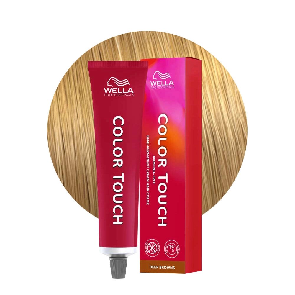 Wella Color Touch 9/73 (оч. светлый блонд коричнево-золотистый) - тонирующая краска для волос, 60 мл. от компании Интернет-магазин "Well-cosmetics" - фото 1