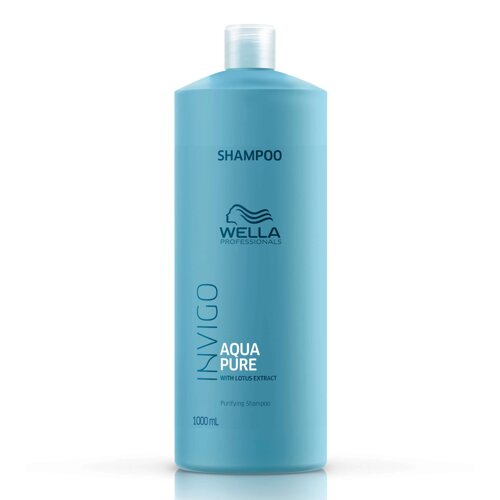 Wella Invigo Balance Aqua Pure Shampoo - очищающий шампунь, 1000 мл.