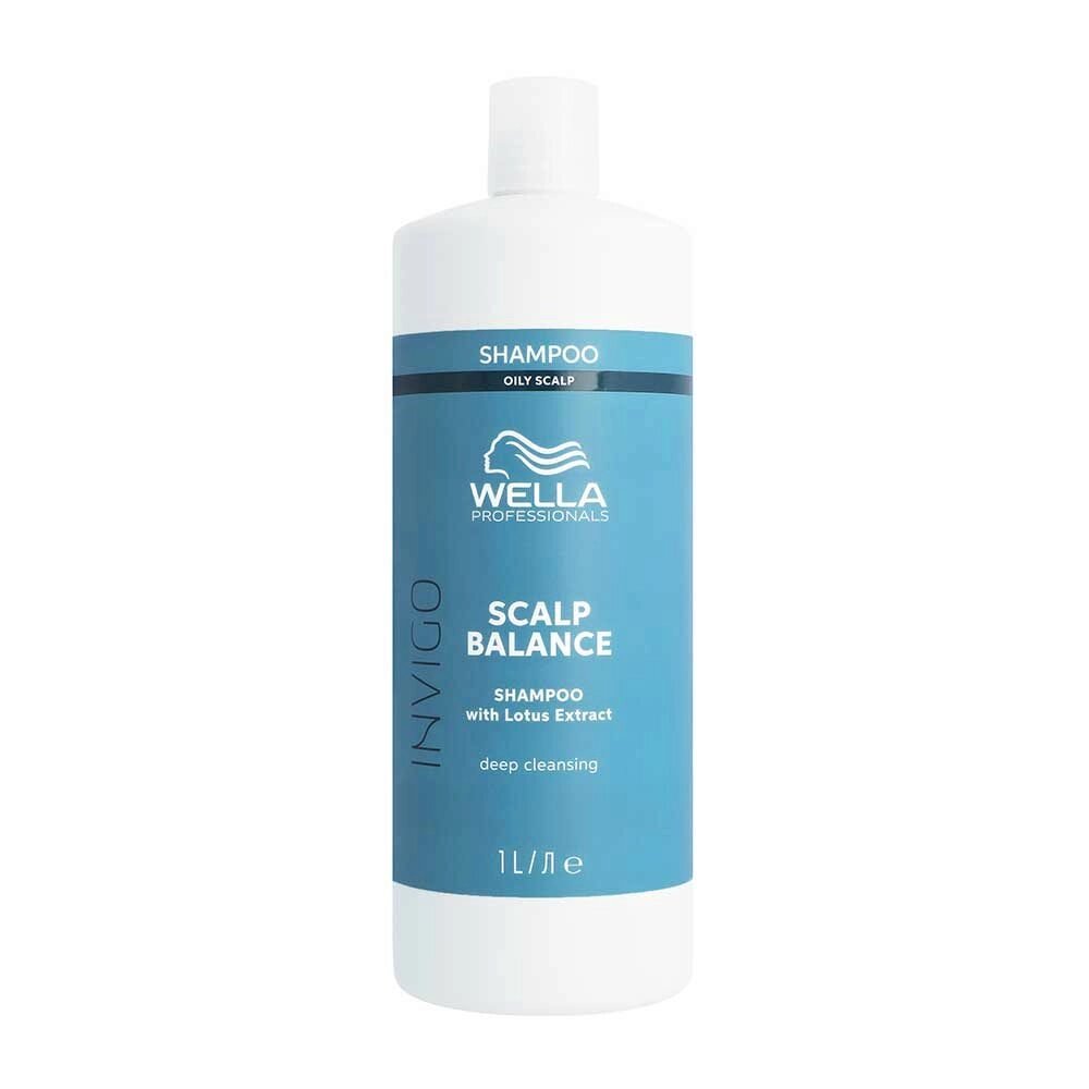 Wella Invigo Balance Aqua Pure Shampoo - очищающий шампунь, 1000 мл. от компании Интернет-магазин "Well-cosmetics" - фото 1