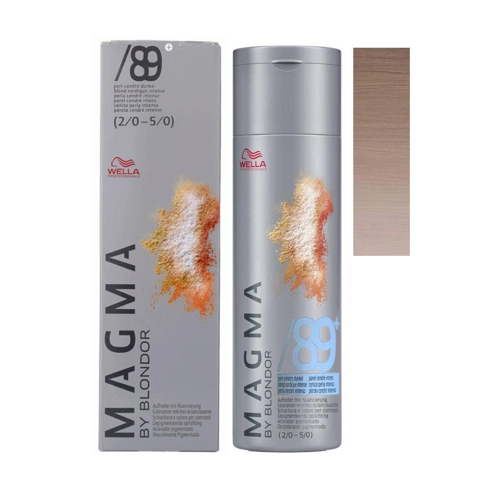 Wella Magma /89+ Intense Cendrè Pearl  - цветное мелирование, 120 гр. от компании Интернет-магазин "Well-cosmetics" - фото 1