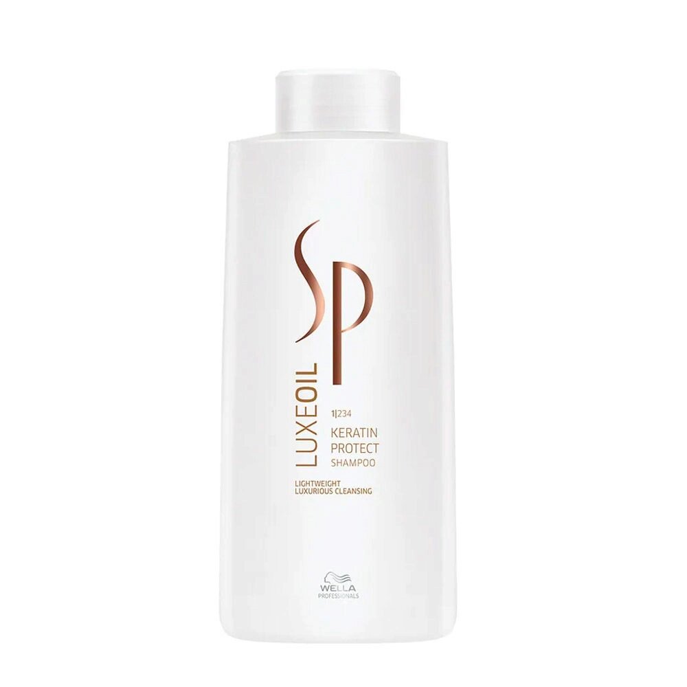 Wella SP Luxe Oil Keratine Protect Shampoo - кератиновый защитный шампунь, 1000 мл. от компании Интернет-магазин "Well-cosmetics" - фото 1