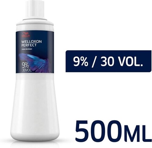 Welloxon 500ml Welloxon Perfect Creme Developer 9% 30Vol 500ml - окислитель, 500 мл.