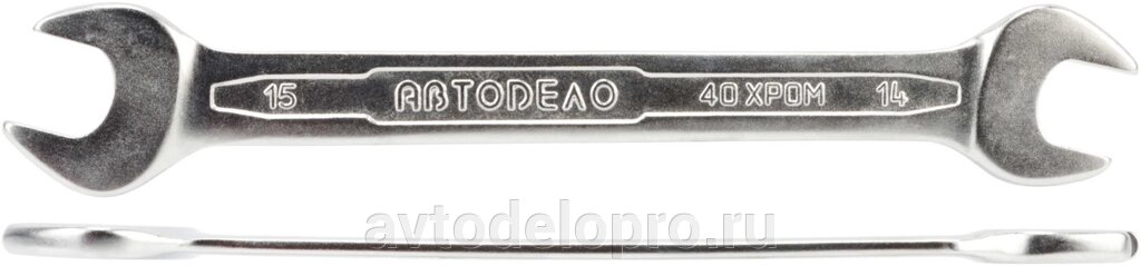 Ключ рожковый 10*12 (АвтоDело PRO) 37102 от компании АВТОДЕЛО Инструмент - фото 1