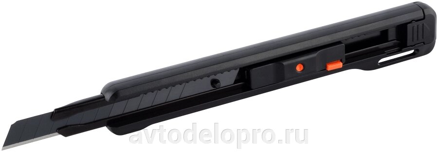 Нож с сегментным лезвием 18 мм с фиксатором АвтоDело PRO (45909) от компании АВТОДЕЛО Инструмент - фото 1