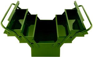 Ящик инструментальный металл 450мм (5 отсеков) ТЕХНИК