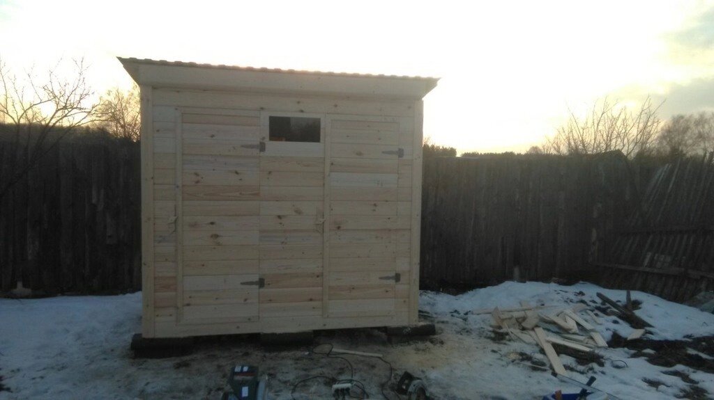 Хозблоки туалеты души дачи от компании АртУют - строительство каркасных домов, бань и бытовок в Ярославле - фото 1