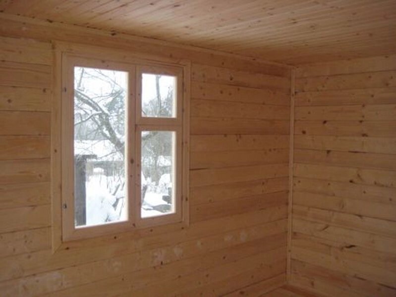 Окна в дом из хвои деревянные 1,2*1,2 метр от компании АртУют - строительство каркасных домов, бань и бытовок в Ярославле - фото 1