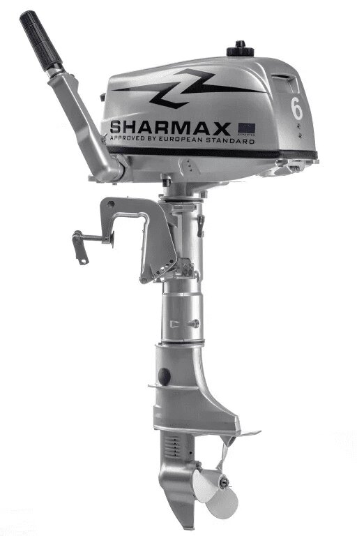 2х-тактный лодочныи мотор SHARMAX SM6HS (P) от компании GlobalDrive - фото 1