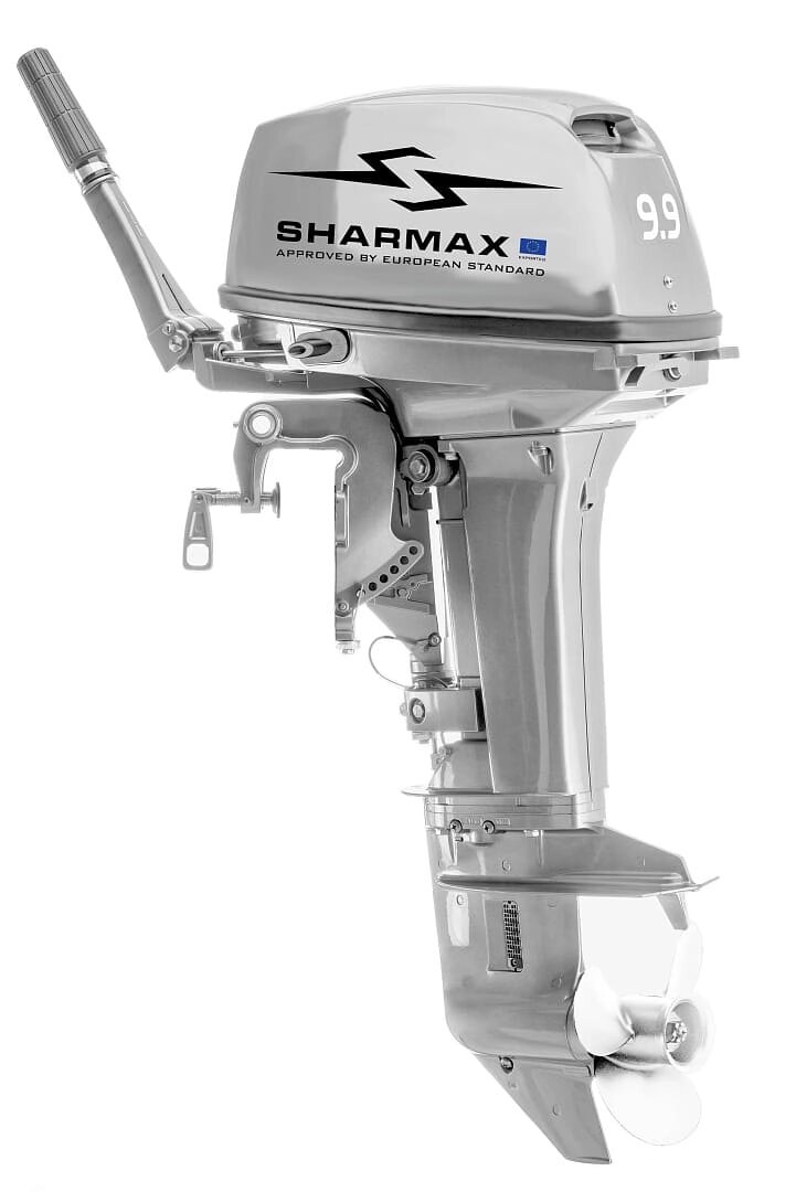 2х-тактный лодочныи мотор SHARMAX SM9.9HS Pro (LT) от компании GlobalDrive - фото 1