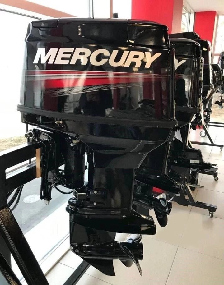 2х-тактный лодочный мотор MERCURY ME 50 ELPTO Б/У от компании GlobalDrive - фото 1