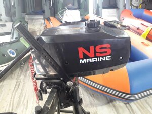 2Х-тактный лодочный мотор nissan marine NM3.5 S б/у