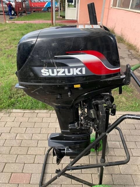 2х-тактный лодочный мотор SUZUKI DT30S Б/У от компании GlobalDrive - фото 1