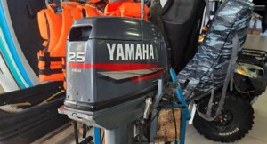 2х-тактный лодочный мотор YAMAHA 25BMHS Б/У