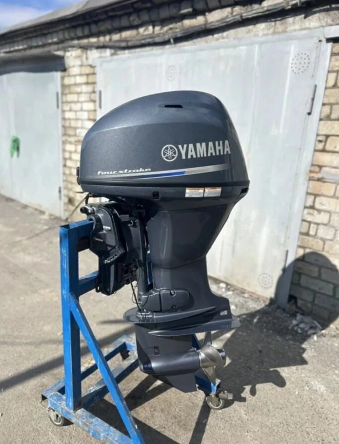 4х-тактный лодочный мотор YAMAHA F40FETL Б/У от компании GlobalDrive - фото 1