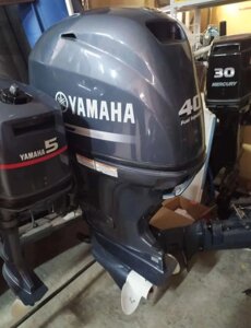 4х-тактный лодочный мотор YAMAHA F40FETL Б/У