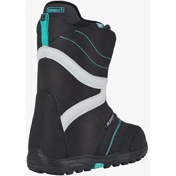 Ботинки для сноуборда BURTON 2017-18 COCO BLACK/TEAL от компании GlobalDrive - фото 1