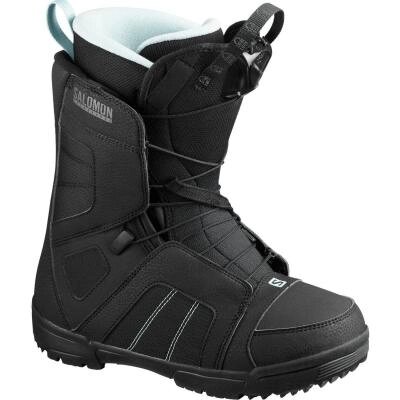 Ботинки для сноуборда SALOMON 2020-21 SCARLET BLACK/BLACK/STERLING B от компании GlobalDrive - фото 1