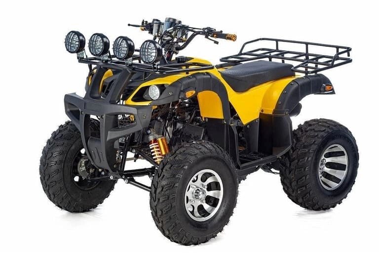 Квадроцикл RAPTOR MAX PRO 250 (жёлтый/чёрный) от компании GlobalDrive - фото 1