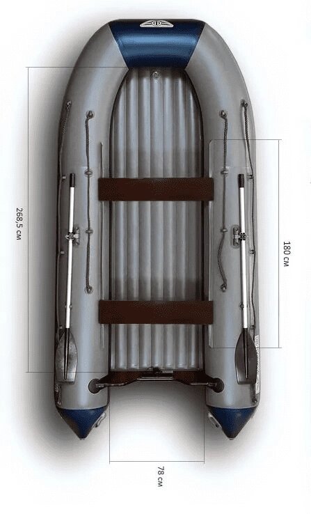 Лодка ПВХ ФЛАГМАН 380L от компании GlobalDrive - фото 1