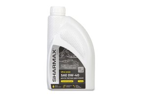 Масло sharmax premium 4T snow SAE 0W40 API SN/CF 1л.