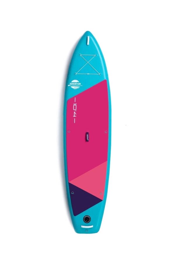 Надувная доска для sup-бординга ADVENTUM TEAL\PINK 10'4 от компании GlobalDrive - фото 1