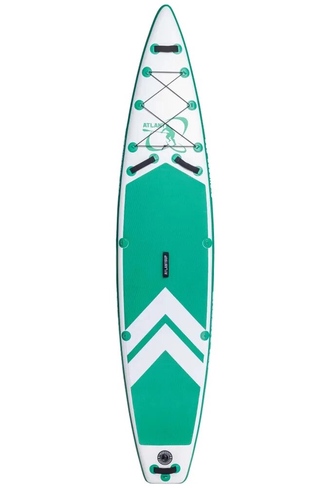 Надувная доска для SUP-бординга ATLANTSUP TOURER PRO GREEN 12'6'' 2023 от компании GlobalDrive - фото 1