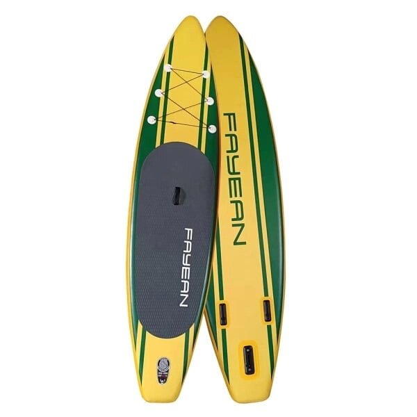 Надувная доска для SUP-бординга FAYEAN Simple Green 11'5'' от компании GlobalDrive - фото 1