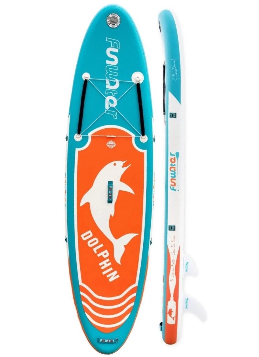 Надувная доска для SUP-бординга FUNWATER Dolphin 10.6 от компании GlobalDrive - фото 1