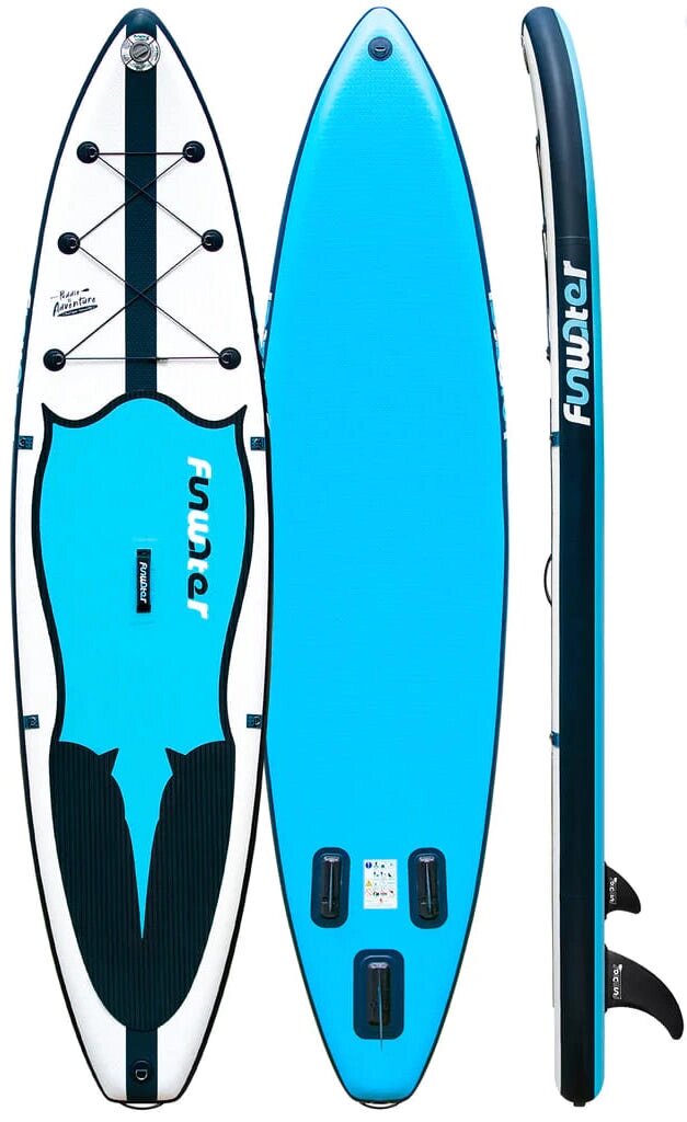 Надувная доска для SUP-бординга FUNWATER MANTA RAY 11 Б/У от компании GlobalDrive - фото 1