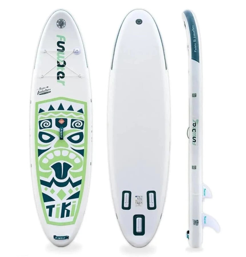 Надувная доска для SUP-бординга FUNWATER New Tiki 11 от компании GlobalDrive - фото 1