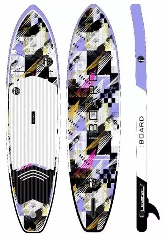 Надувная доска для SUP-бординга IBOARD 11' Impression от компании GlobalDrive - фото 1